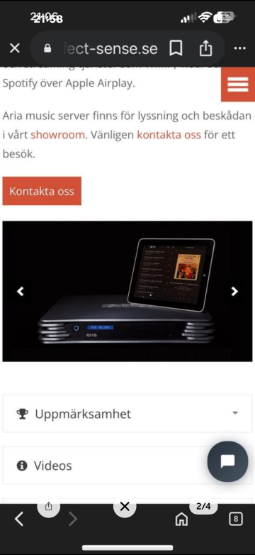 ARIA PLUGG IN PLAY Streamar 