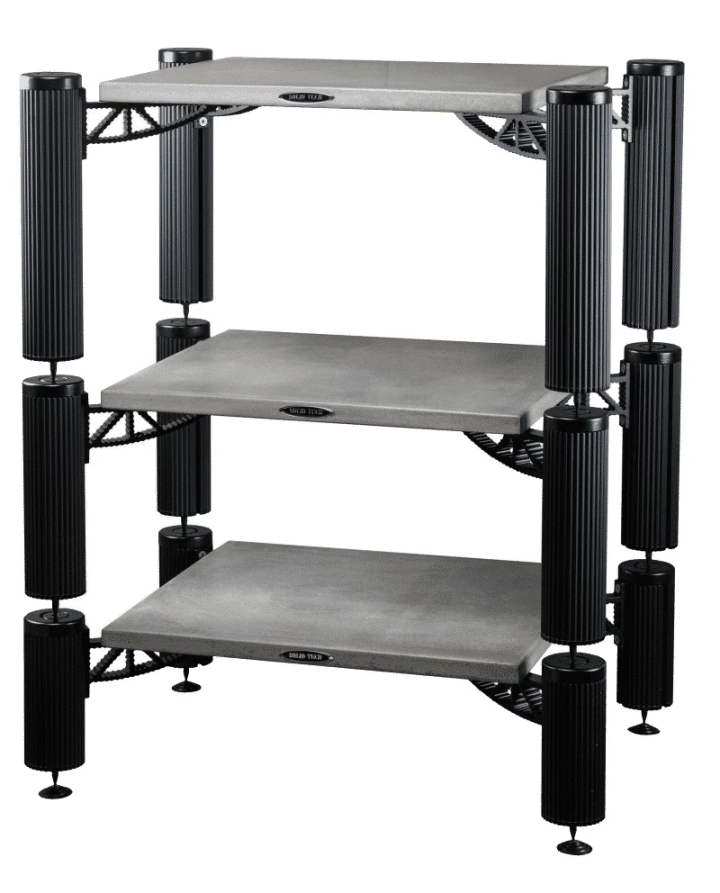 SolidTech Hybrid Full Length 670mm Black/Concrete shelf