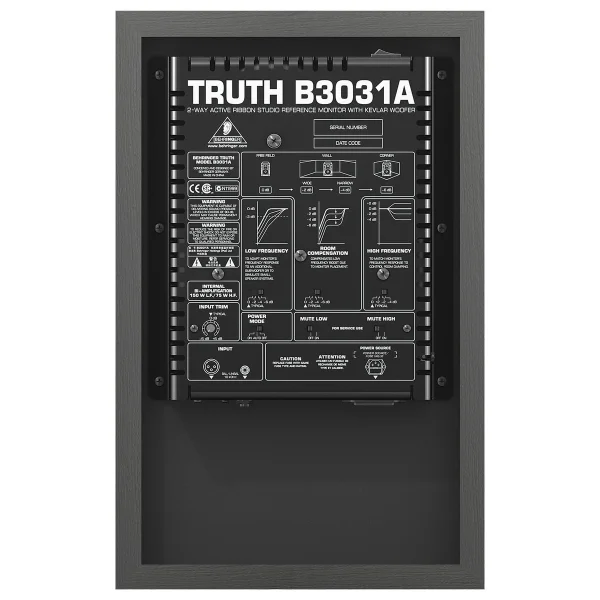 Helt nya B3031A &ndash; Professionella studiomonitorer - Bild 3 av 3