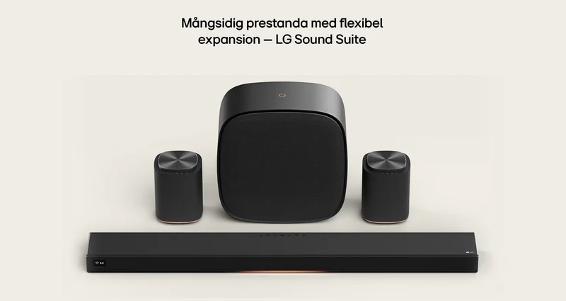 Helt nytt LG Sound Suite "Immersive Suite 5 Pro" - Bild 7 av 12