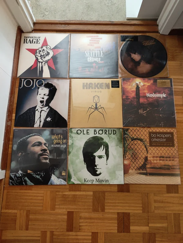Vinylskivor s&auml;ljes i v&auml;ldigt gott skick - Bild 4 av 37
