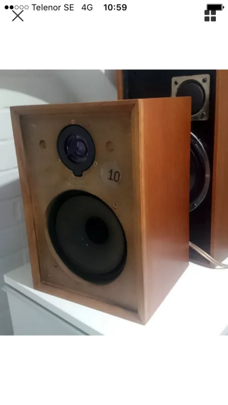 Wharfedale Denton fr&aring;n 70-talet, nyrenoverade - Bild 10 av 12