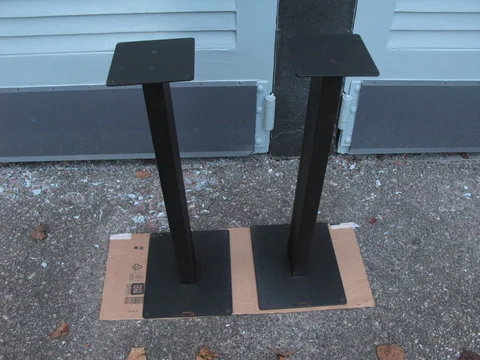 Högtalarstativ i stål, Target, 70 cm