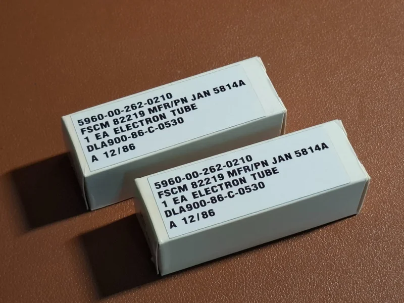 Philips ECG JAN 5814A / ECC82 / 12AU7 &ndash; Matchat NOS - Bild 2 av 8