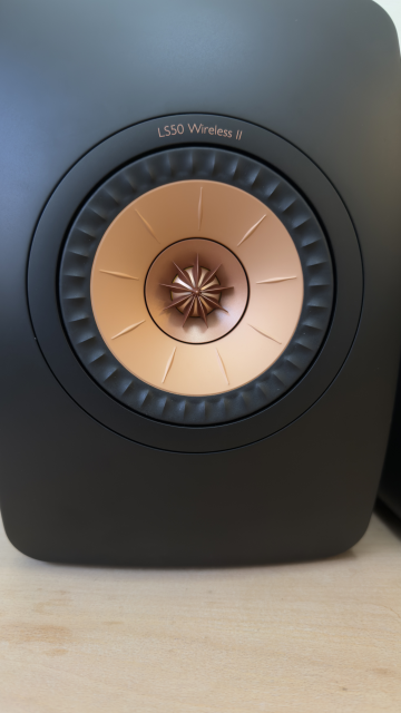 KEF LS50 Wireless II svart