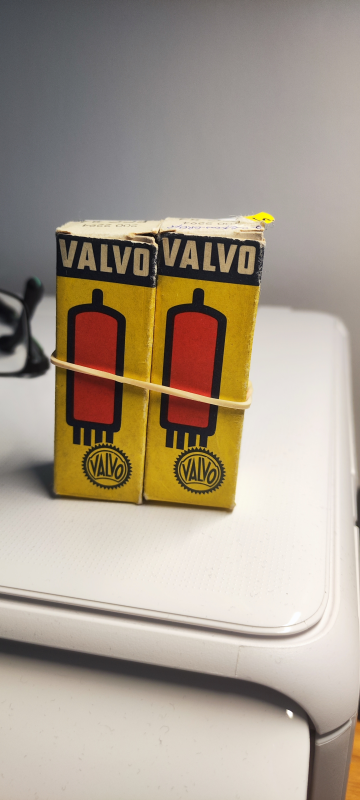 ECC 84 Valvo NOS/NIB matchat par
