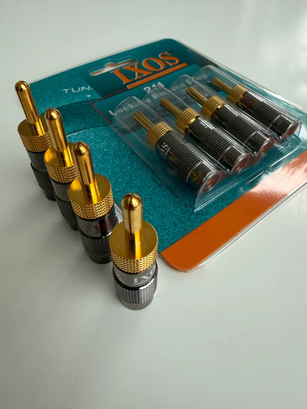 IXOS 211 Locking Banana Plugs IXOS 211 Locking Banana Plugs - Bild 2 av 3