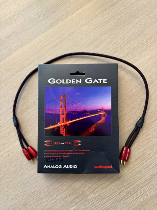 Audioquest Golden Gate RCA kabel 0,6 meter