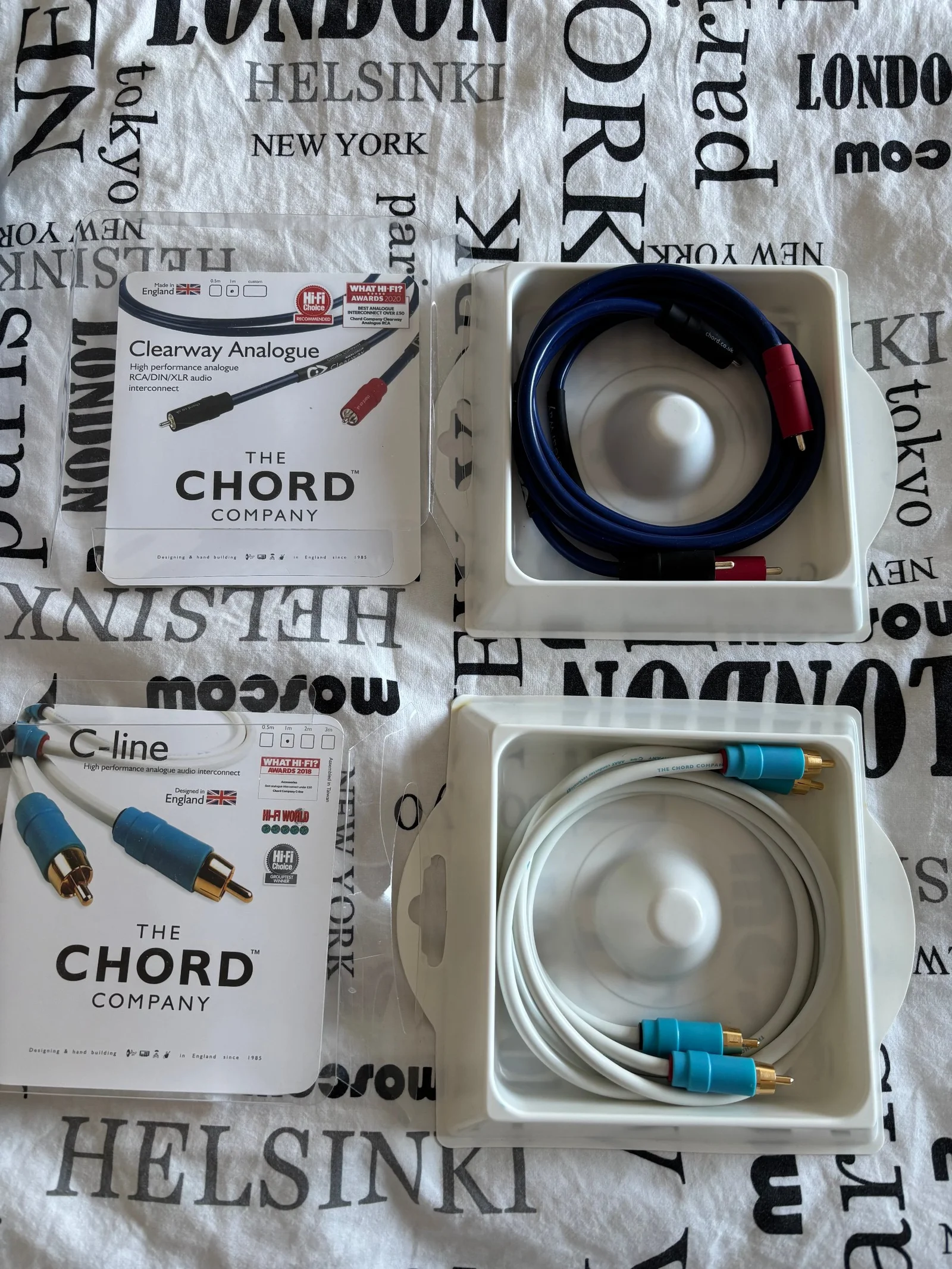 Chord Company ClearwayX ARAY RCA 1 meter - Bild 2 av 2