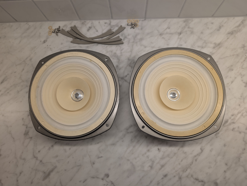 2st Coral Flat 8 Fullrange Speaker - Bild 2 av 4
