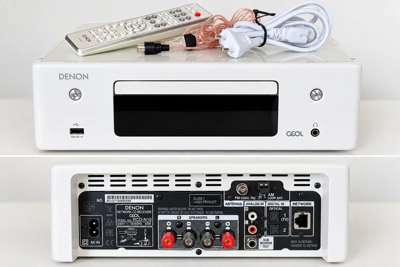 DENON CEOL n&auml;tverksreceiver med CD, RCD-N10 - Bild 2 av 4