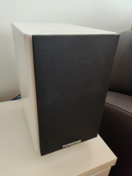 Micromega MySpeaker BT aktiva högtalare Vita komplett med Original kartong Micromega MySpeaker BT aktiva högtalare Vita komplett med Original kartong - Bild 6 av 8