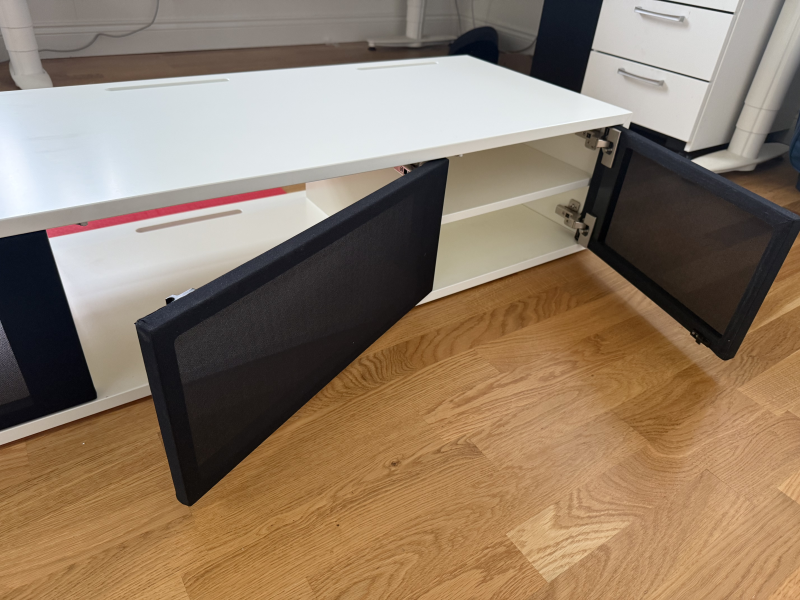 Vägghängd mediamöbel - Bild 3 av 5