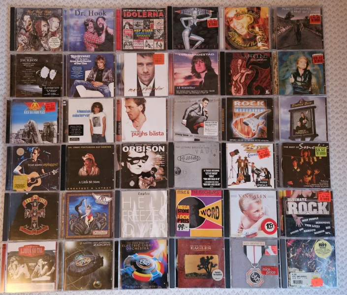 CD skivor Rock - 11kr - Bild 1 av 1