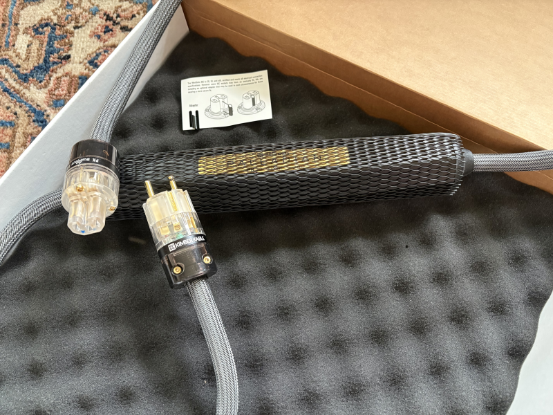 KIMBER KABLE PK10 PALLADIAN, POWER. 1,8 meter KIMBER KABLE PK10 PALLADIAN, POWER. 1,8 meter - Bild 3 av 4