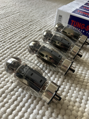 Tung-Sol KT-150 matchad kvartett