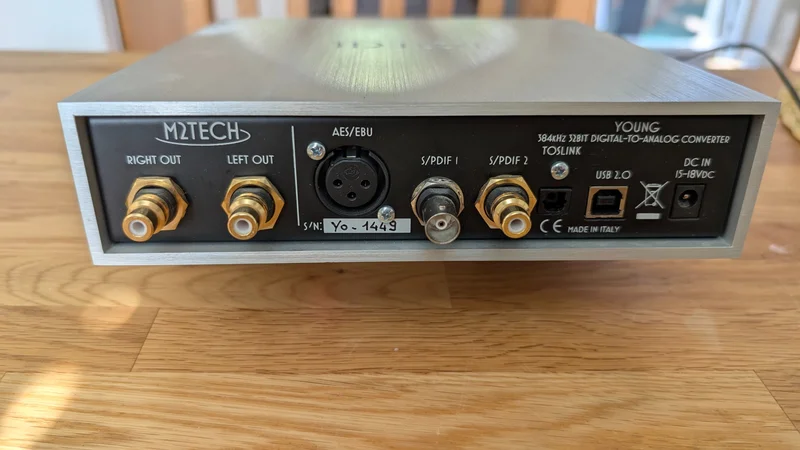 Gustard DAC X-20, M2TECH Young - Bild 5 av 6