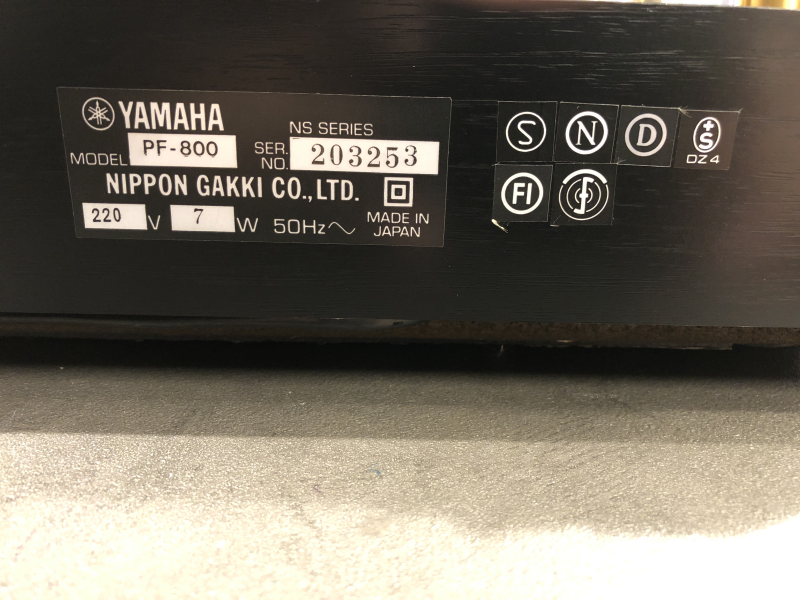 Yamaha PF 800 - Bild 5 av 9