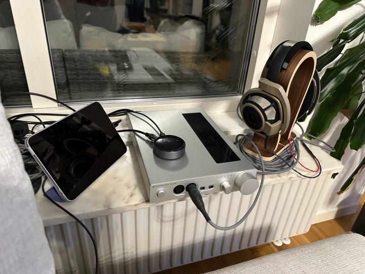 Sennheiser HDVD 800, 800 S anniversary och Wiim mini