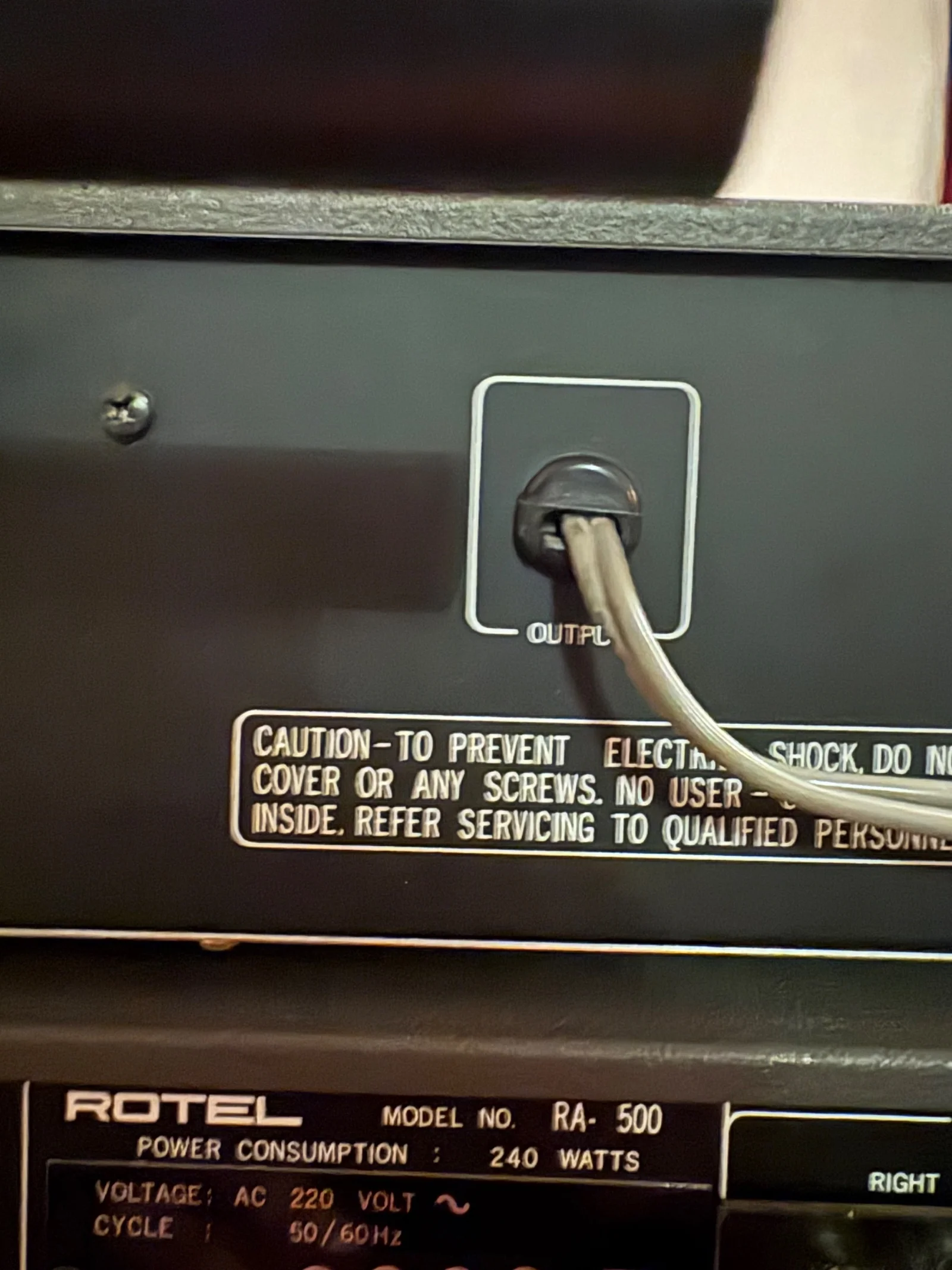 Rotel RA-500 + RD-500 + RT-(00 - Bild 14 av 15