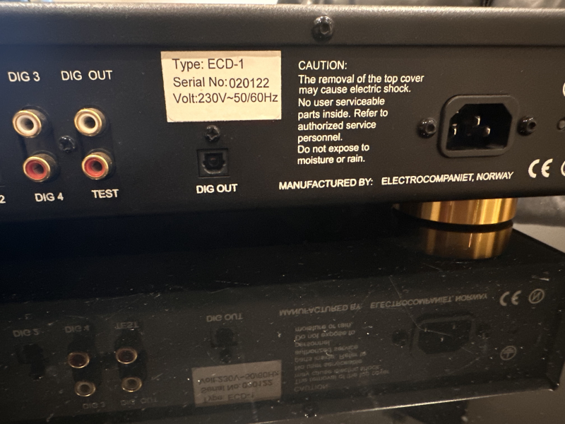 Electrocompaniet Ecd1-dac Electrocompaniet Ecd1-dac - Bild 3 av 4