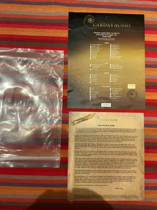 Cardas Golden Reference, Power, 2,1 meter Cardas Golden Reference, Power, 2,1 meter