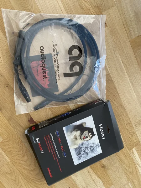 Husky subwoofer kabel 3m - Bild 1 av 1