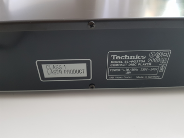 Technics SL-PG370A  CD-Spelare