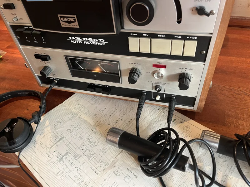 Akai GX-365D Reverserande Inkom med bud - s&auml;ljes efter service  - Bild 5 av 6