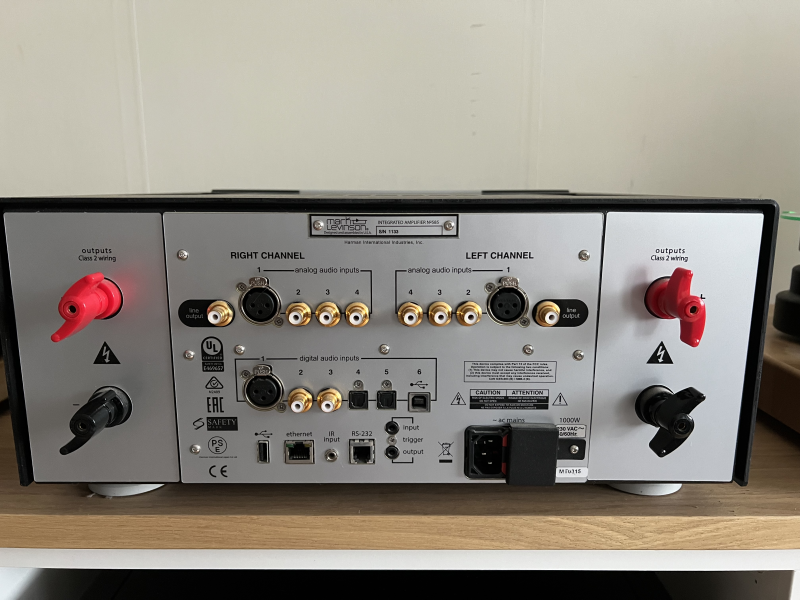 Mark Levinson NO 585 integrerad förstärkare - Bild 3 av 3