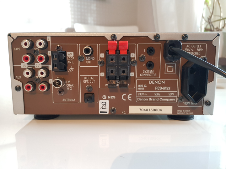 DENON RCD-M33 Stereo Receiver 