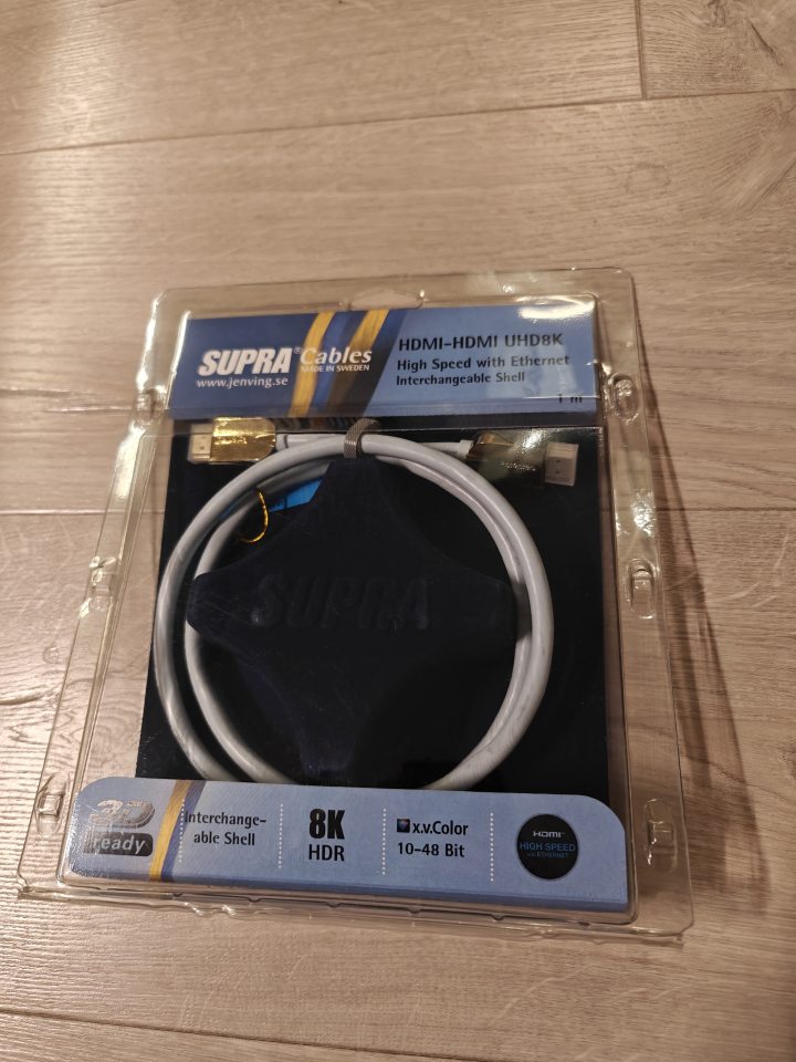 Supra HDMI 2.1 UHD8K kabel 1meter