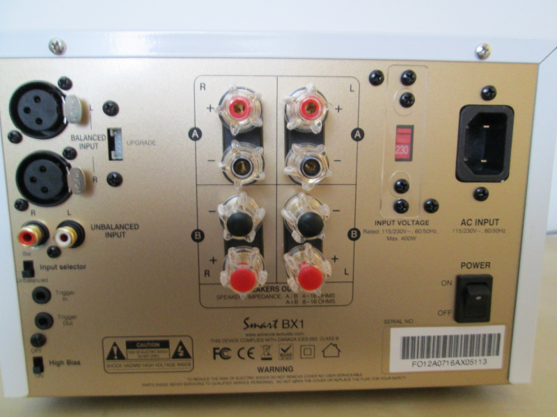 Advance Acoustic Smart BX1 Slutsteg - Bild 2 av 2