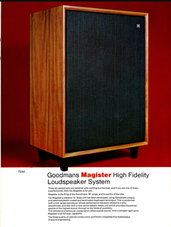 Goodmans Magister - Bild 2 av 2