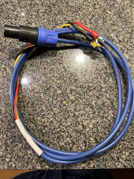 REL BASSLINE BLUE SUBWOOFERKABEL REL BASSLINE BLUE SUBWOOFERKABEL - Bild 1 av 1