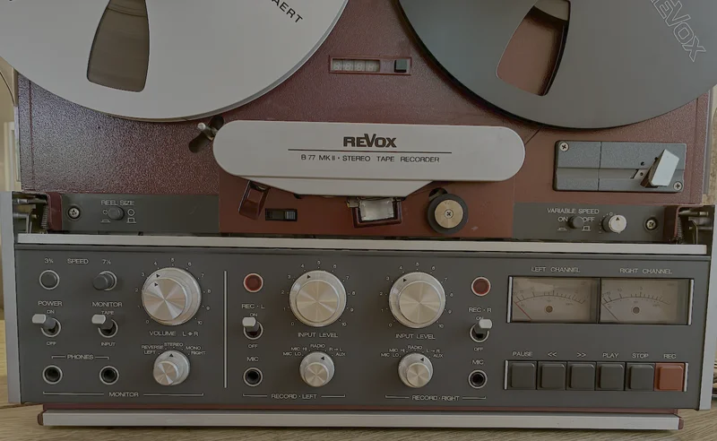 Revox B77 MKII (2-sp&aring;r) &ndash; Komplett paket i  toppskick - Bild 3 av 9