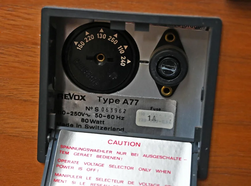 Revox A77 MkIII - Bild 3 av 4