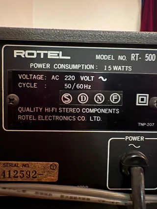 Rotel RA-500 + RD-500 + RT-(00