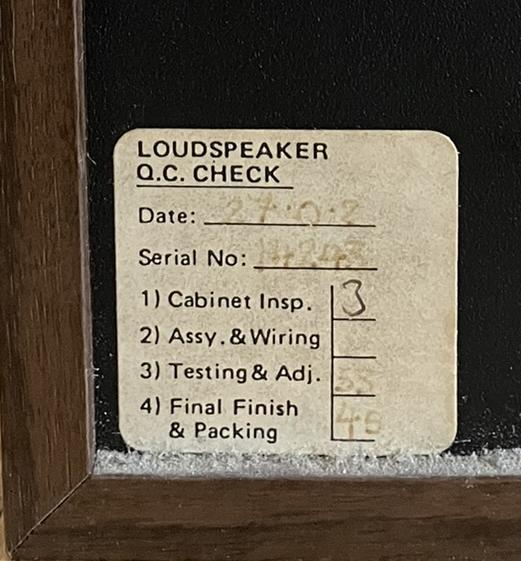 Rogers LS4a/2 Rogers LS4a/2 - Bild 6 av 9