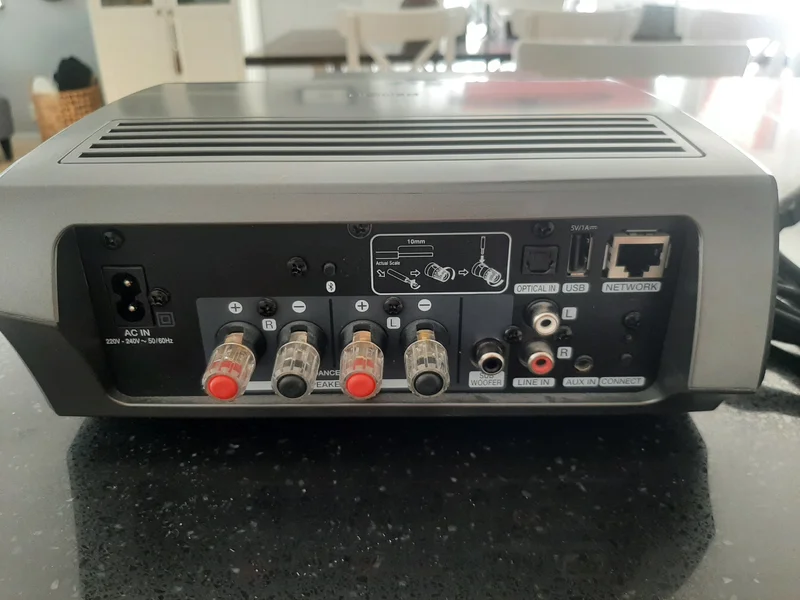Streaming stereof&ouml;rst&auml;rkare Denon HEOS Amp HS2 - Bild 4 av 4