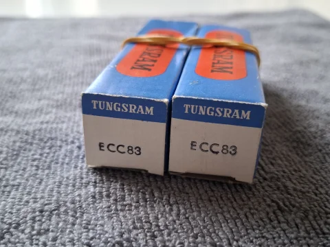 Tungsram UNGERN ECC83 (12AX7) 1976 NOS/NIB