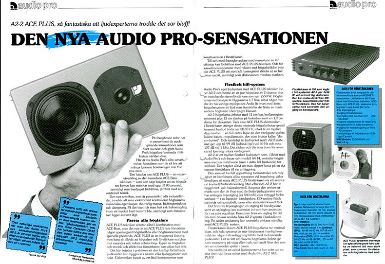 Audio-pro A2.2 Audio-pro A2.2 - Bild 3 av 3