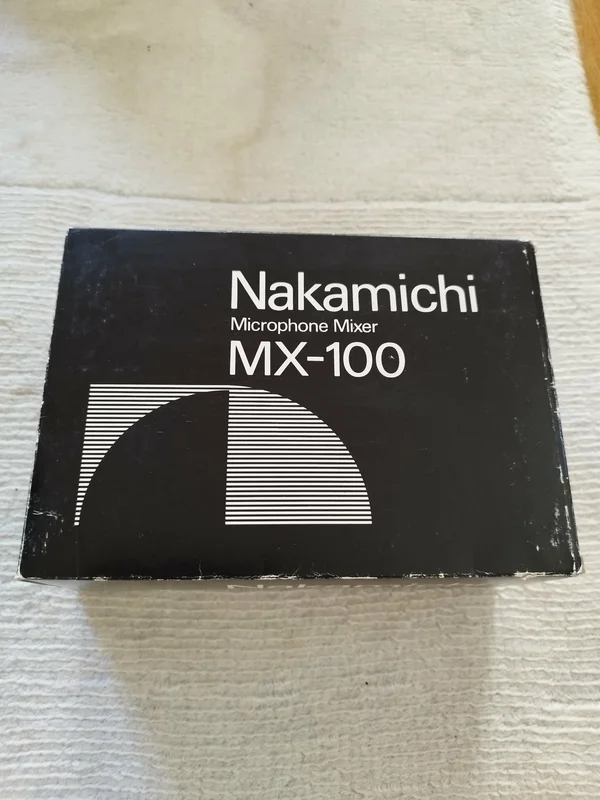 Nakamichi MX-100 Microphone Mixer Nakamichi MX-100 Microphone Mixer - Bild 1 av 3
