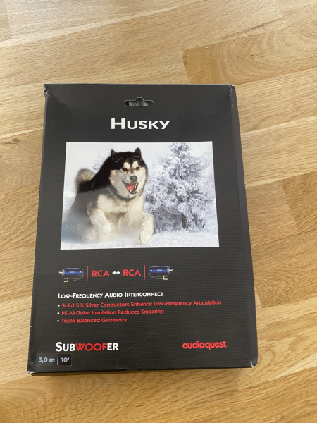 Husky subwoofer kabel 3m - Bild 1 av 4