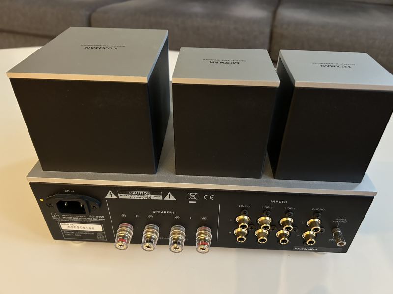 Luxman SQ - N150 Rörförstärkare  - Bild 3 av 5