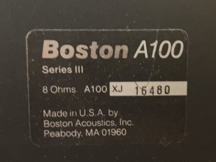 Boston A100