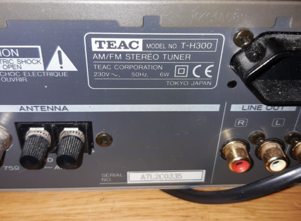 Teac T-H300 Tuner AM-FM , Stereomottagare - Bild 2 av 2