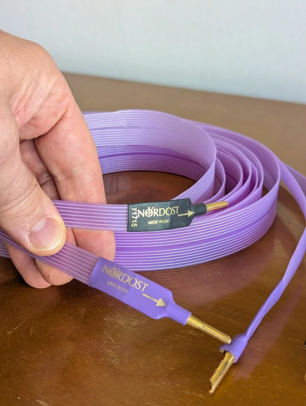 Nordost Purple Flair h&ouml;gtalarkabel 4.3m - Bild 1 av 6