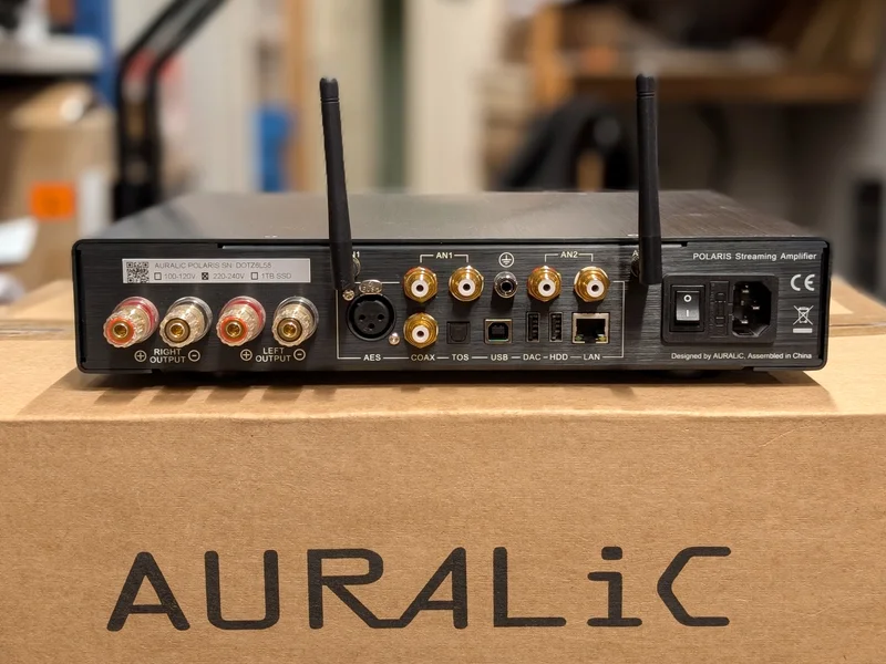Auralic Polaris – streamingförstärkare med DAC och RIAA Auralic Polaris – streamingförstärkare med DAC och RIAA - Bilde 2 av 3
