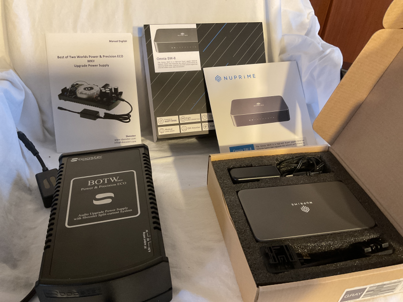 Nuprime Omnia SW8 med Sbooster BOTW mk 2. - Bild 1 av 1